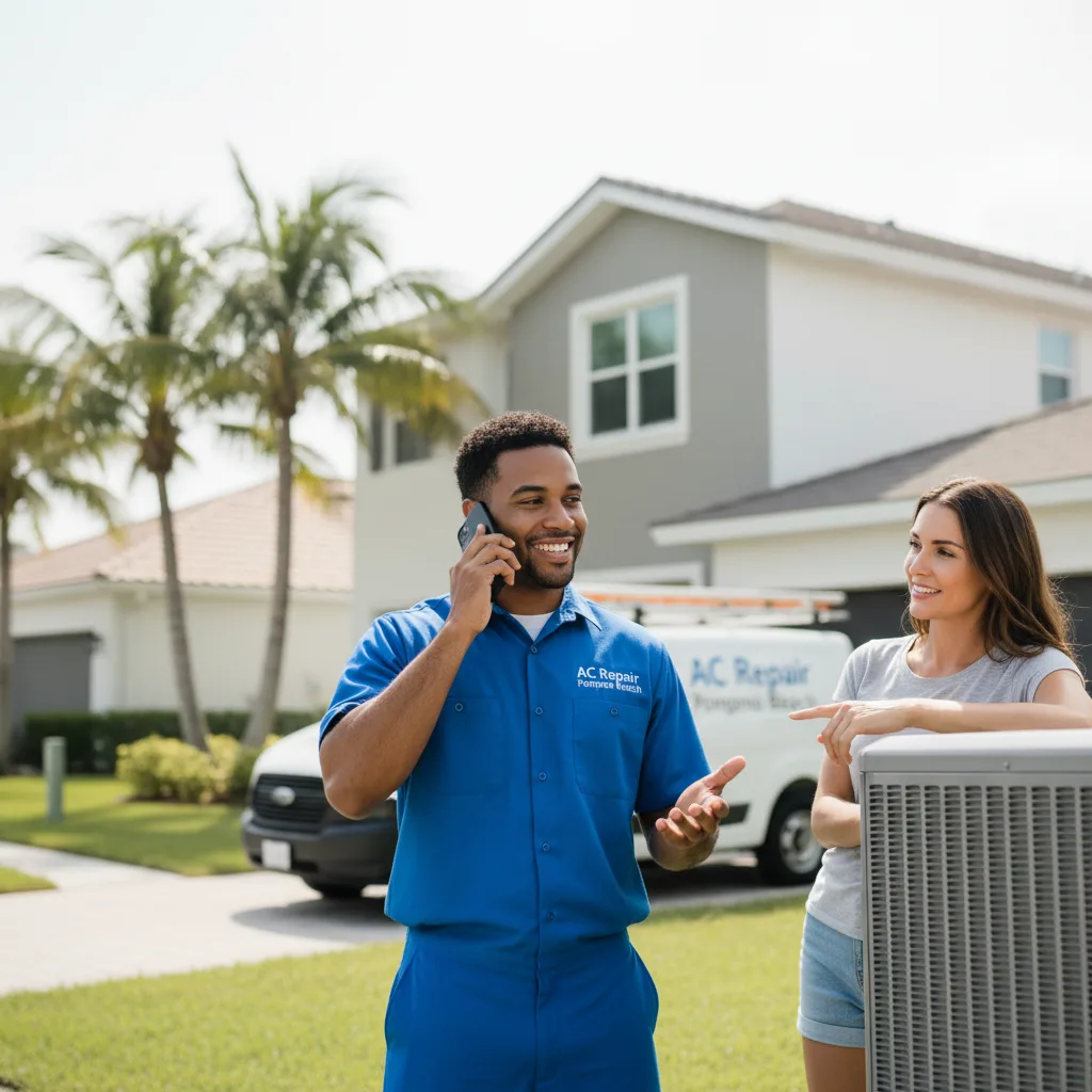 AC Repair Pompano Beach customer support in Haverhill